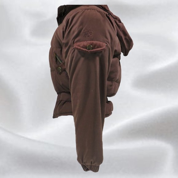 NILS Brown Ski Jacket in Size 8 - Picture 5 of 10